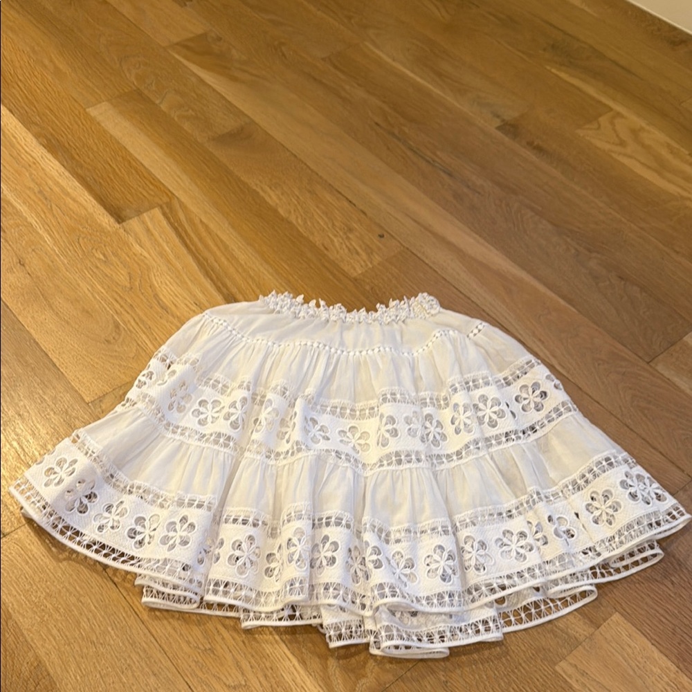 White Charo Ruiz Ibiza skirt